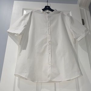 White button up short sleeve